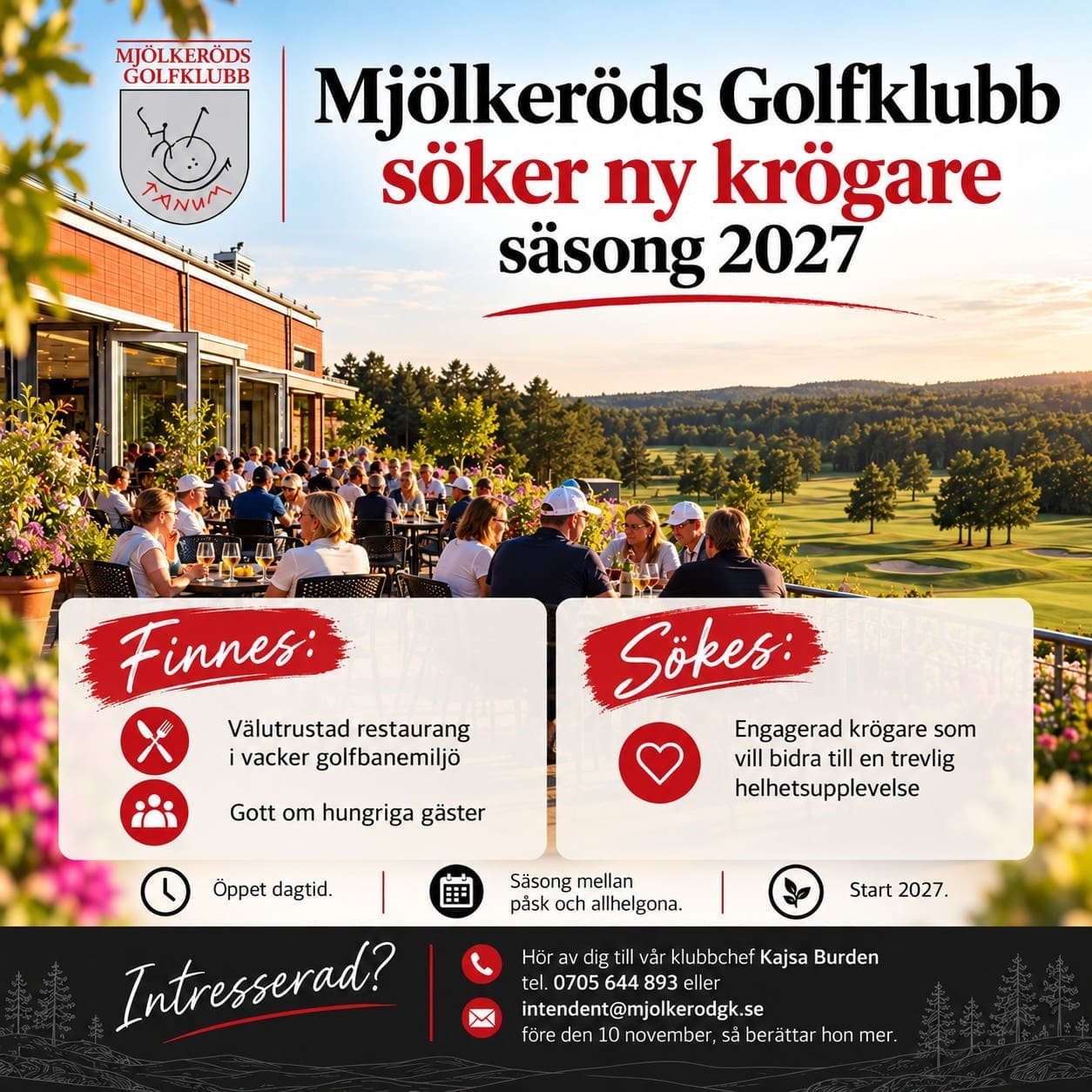 Mjölkeröds golfklubb söker krögare (1)